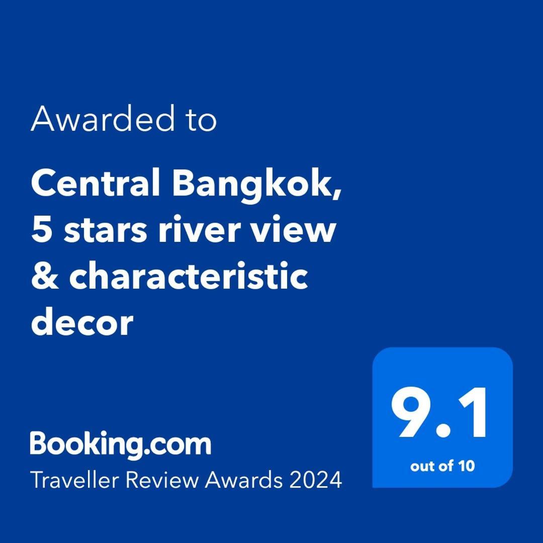Central Bangkok, 5 Stars River View & Characteristic Decor Exteriör bild